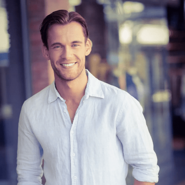 Portrait of Happy Smiling Man